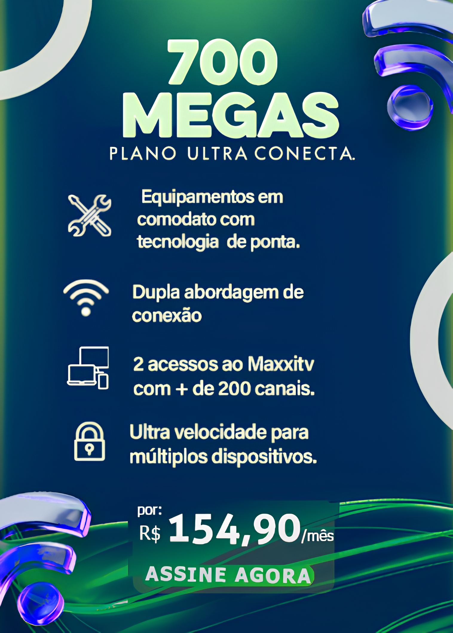 Banner do plano Plano 700MB